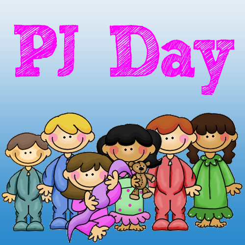 Pajama Day at School Clipart Personal and Limited Commercial